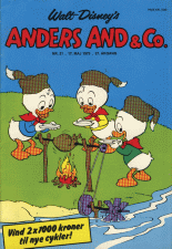 Anders And & Co. Nr. 21 - 1975