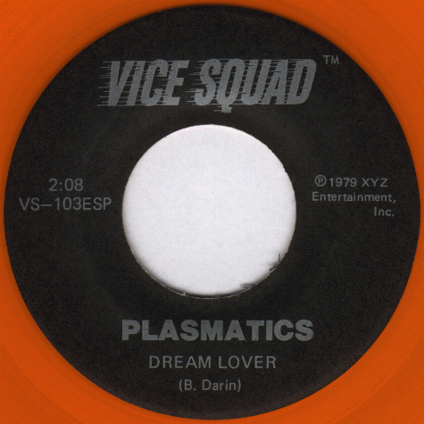 Orange vinyl - label A-side