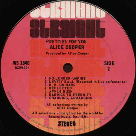 Pink Straight label side 2