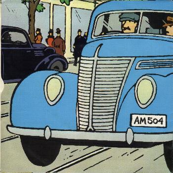 Cover - BAGSIDE (uden Hergé's signatur)